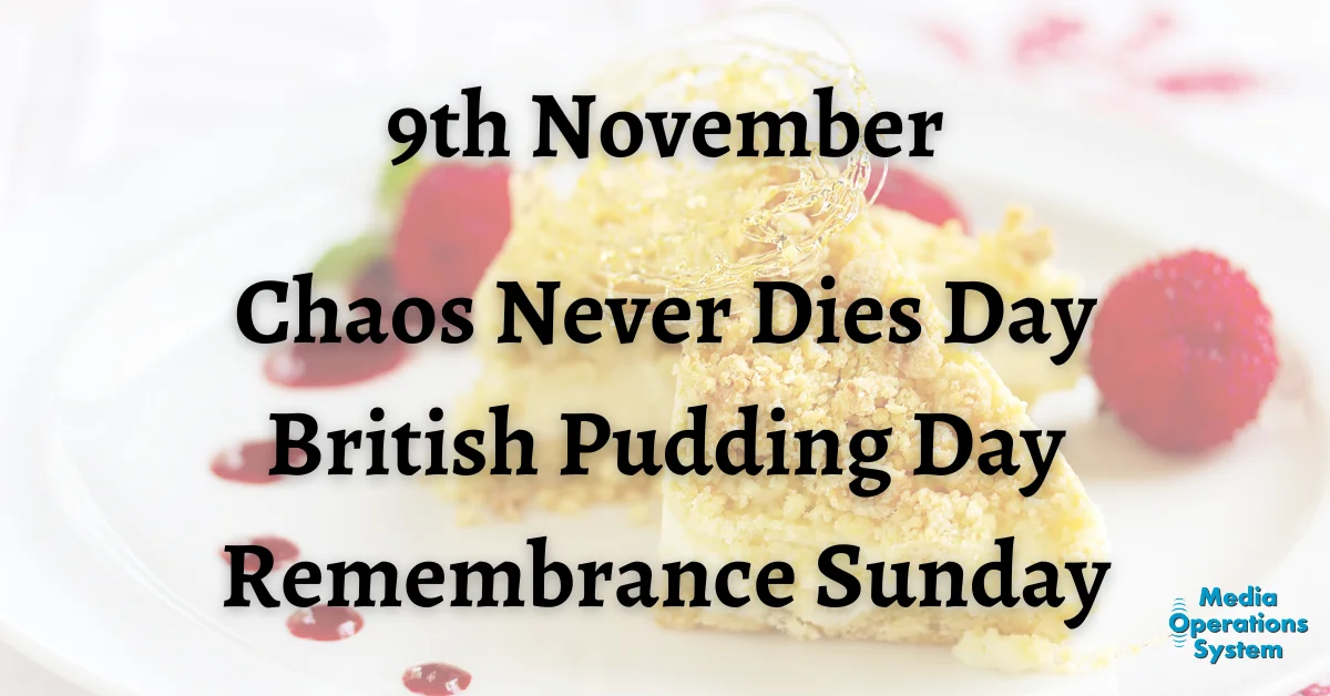 National days information for 09 November