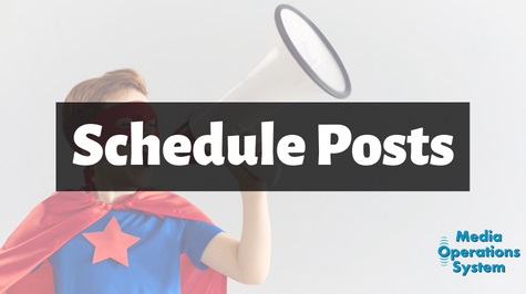 Schedule Posts